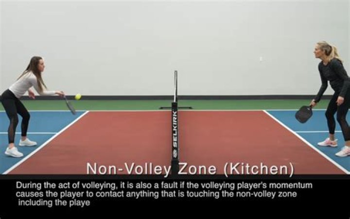 Can you volley overhand in pickleball?