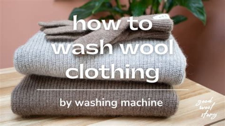 How do you wash wool without wool detergent?