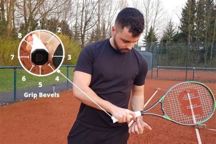 How many bevels are on a tennis racket?