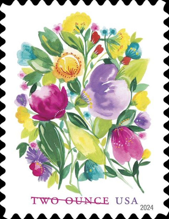 How much is a 2 oz stamp 2021?