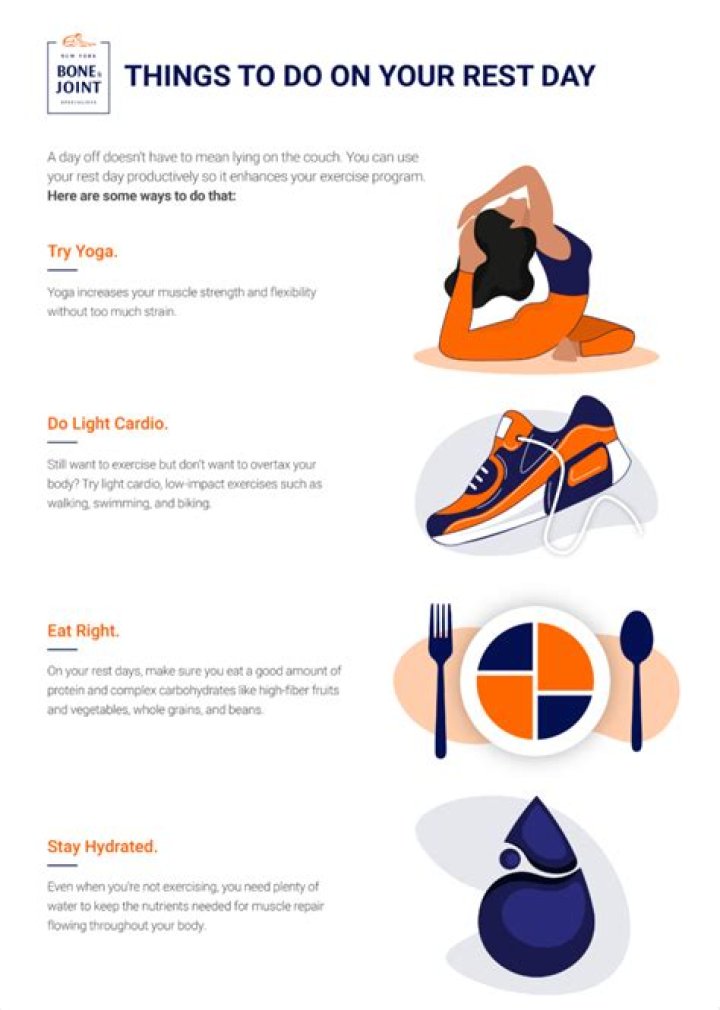 What should I do on rest days?