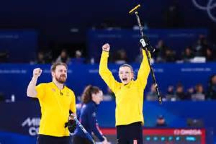 Who won mixed curling at Beijing?